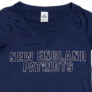 PINK Victoria’s Secret NFL New England Patriots Bling Mesh 2-Sided Jersey Sz XS